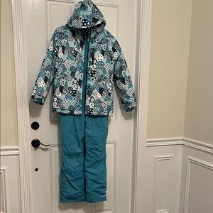 Columbia Kids Blue and Black Snow Suit